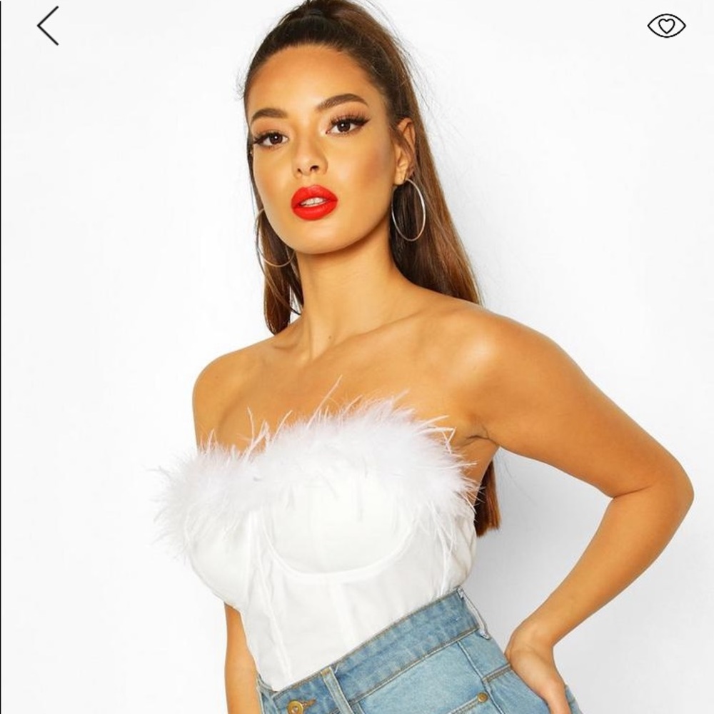 BRAND NEW BOOHOO TUBE TOP
